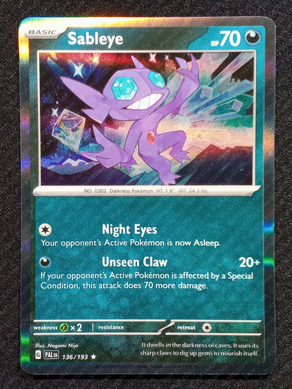 136/193 Sableye {Regular Holo}