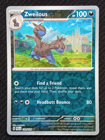 139/193 Zweilous {Reverse Holo}