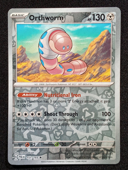 151/193 Orthworm {Reverse Holo}