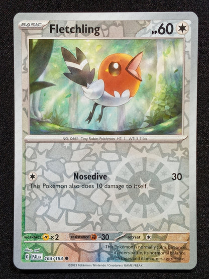 163/193 Fletchling {Reverse Holo}