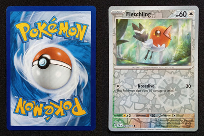 163/193 Fletchling {Reverse Holo}