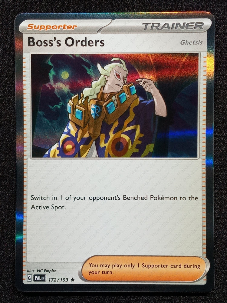 172/193 Boss's Orders [Ghetsis] {Regular Holo}