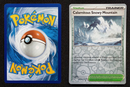 174/193 Calamitous Snowy Mountain {Reverse Holo}