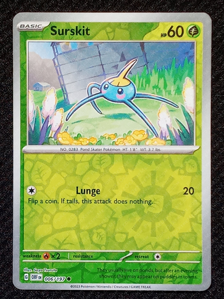 006/197 Surskit {Reverse Holo}