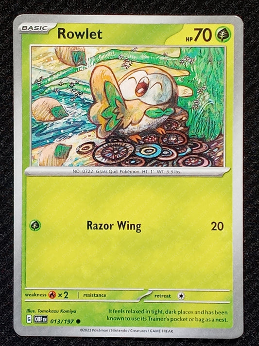 013/197 Rowlet