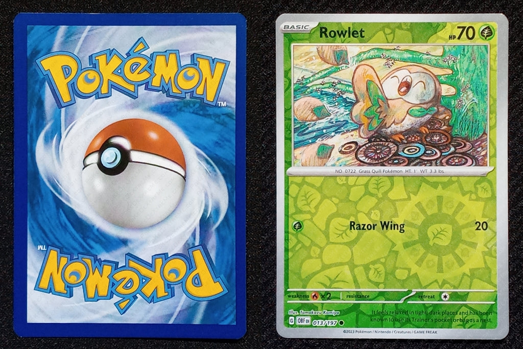 013/197 Rowlet {Reverse Holo}