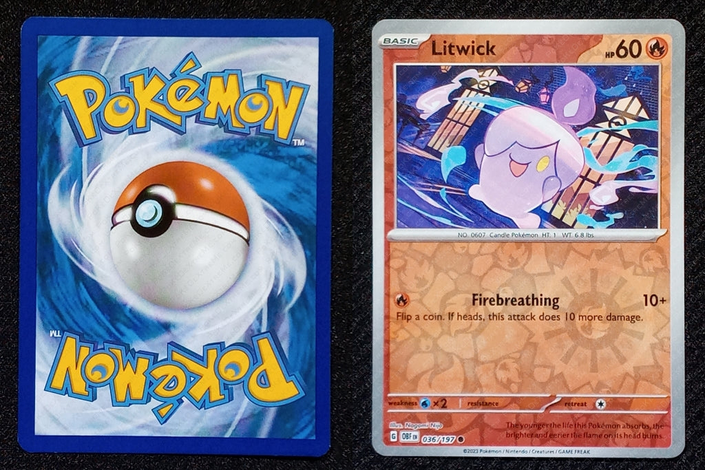 036/197 Litwick {Reverse Holo}