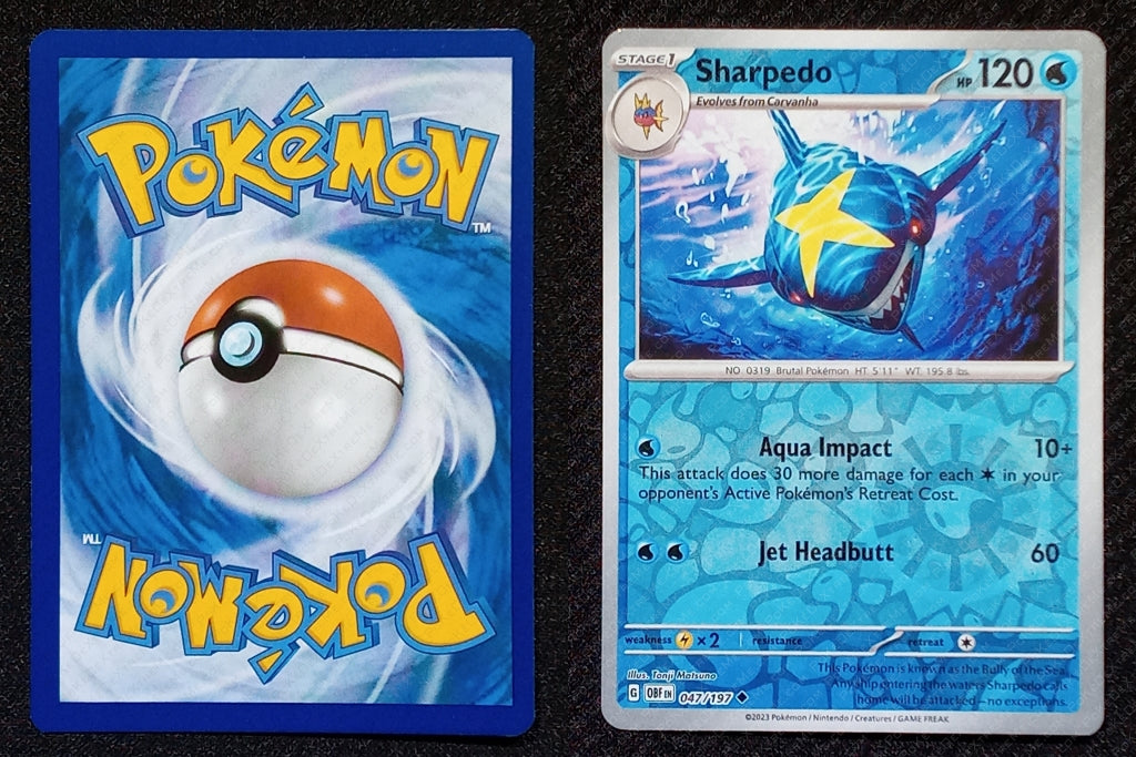 047/197 Sharpedo {Reverse Holo}