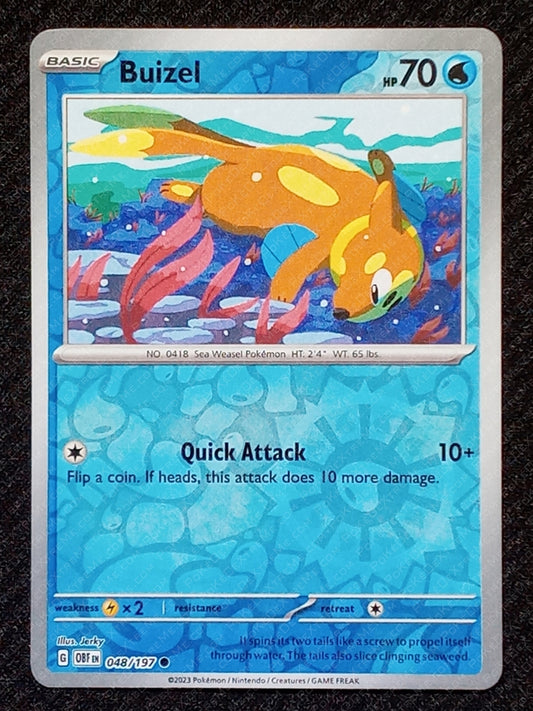048/197 Buizel {Reverse Holo}