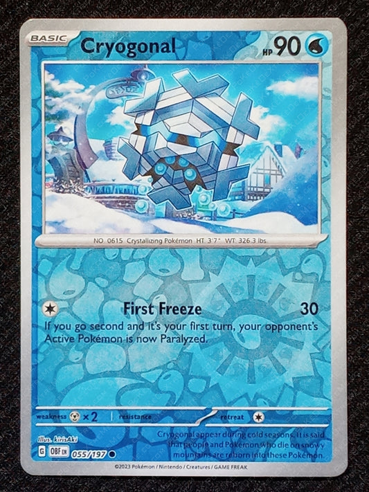 055/197 Cryogonal {Reverse Holo}