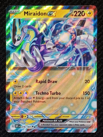 079/197 Miraidon EX {Full Art Holo}