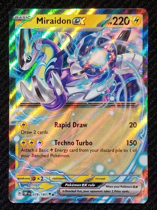 079/197 Miraidon EX {Full Art Holo}