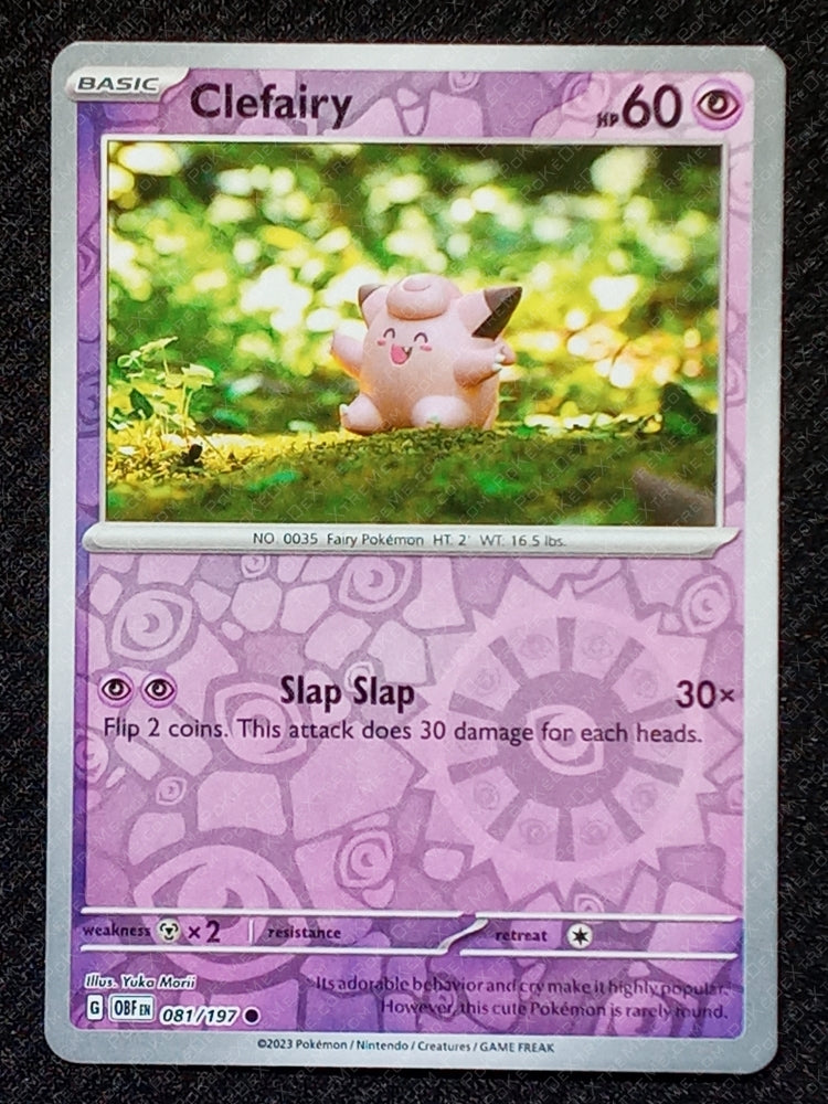 081/197 Clefairy {Reverse Holo}