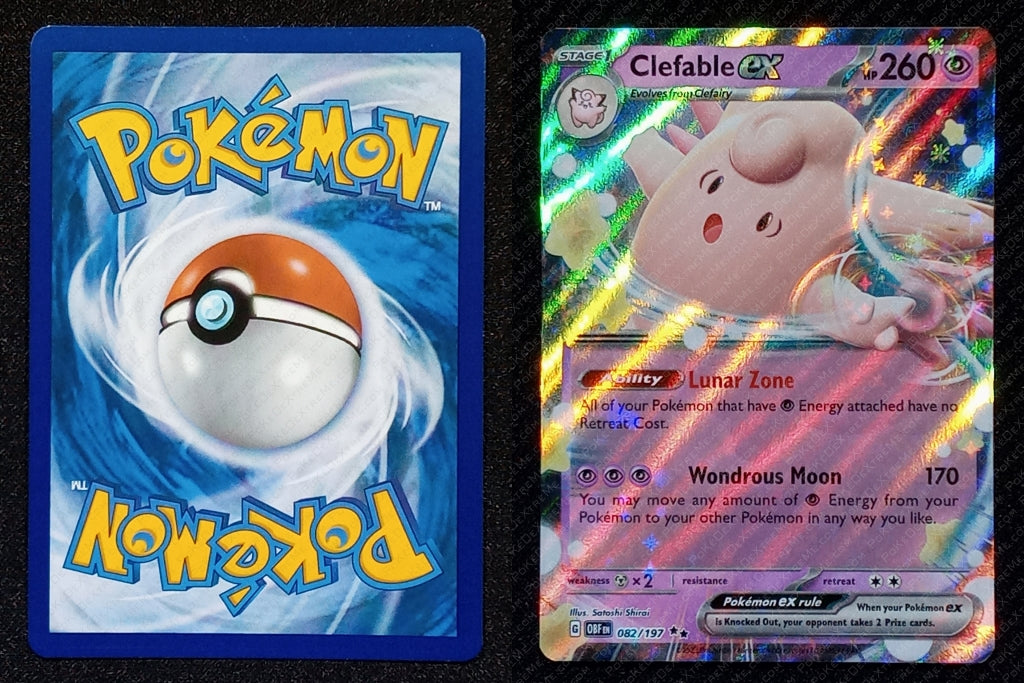 082/197 Clefable EX {Full Art Holo}
