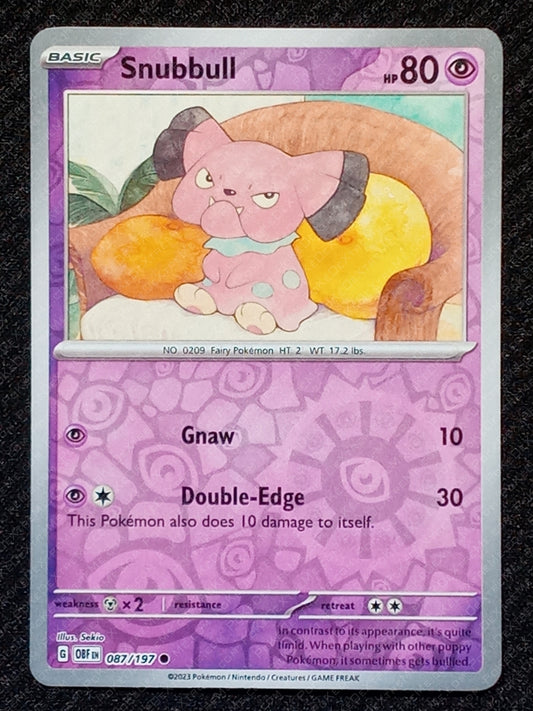 087/197 Snubbull {Reverse Holo}
