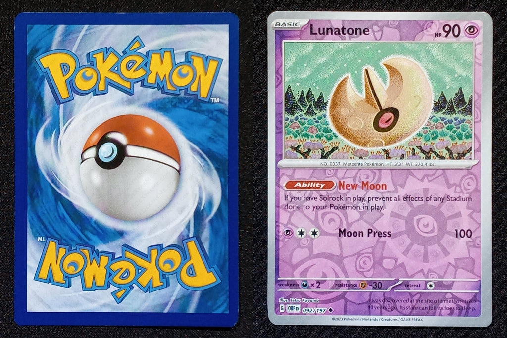 092/197 Lunatone {Reverse Holo}