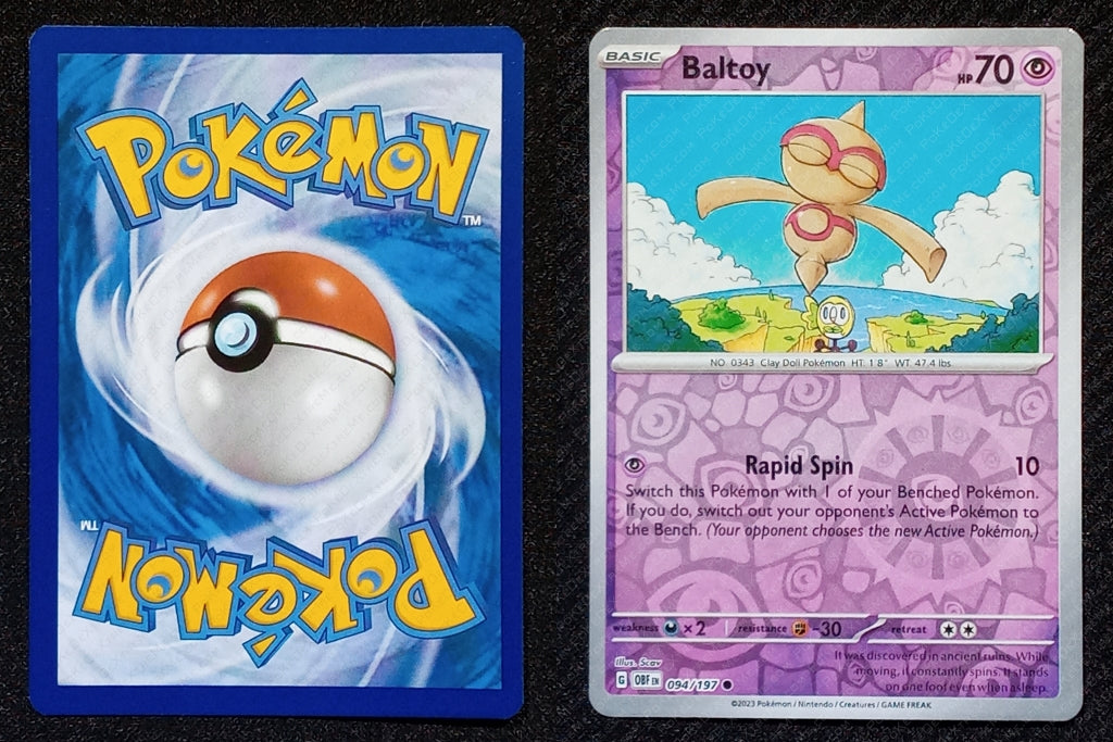 094/197 Baltoy {Reverse Holo}