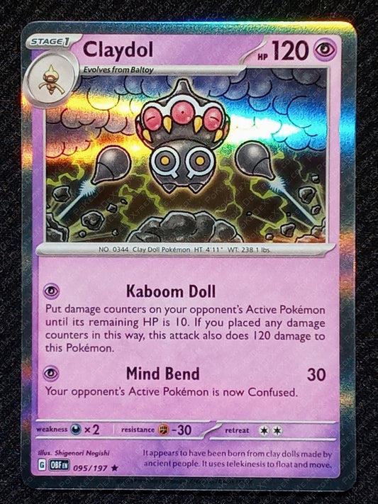 095/197 Claydol {Window Holo}