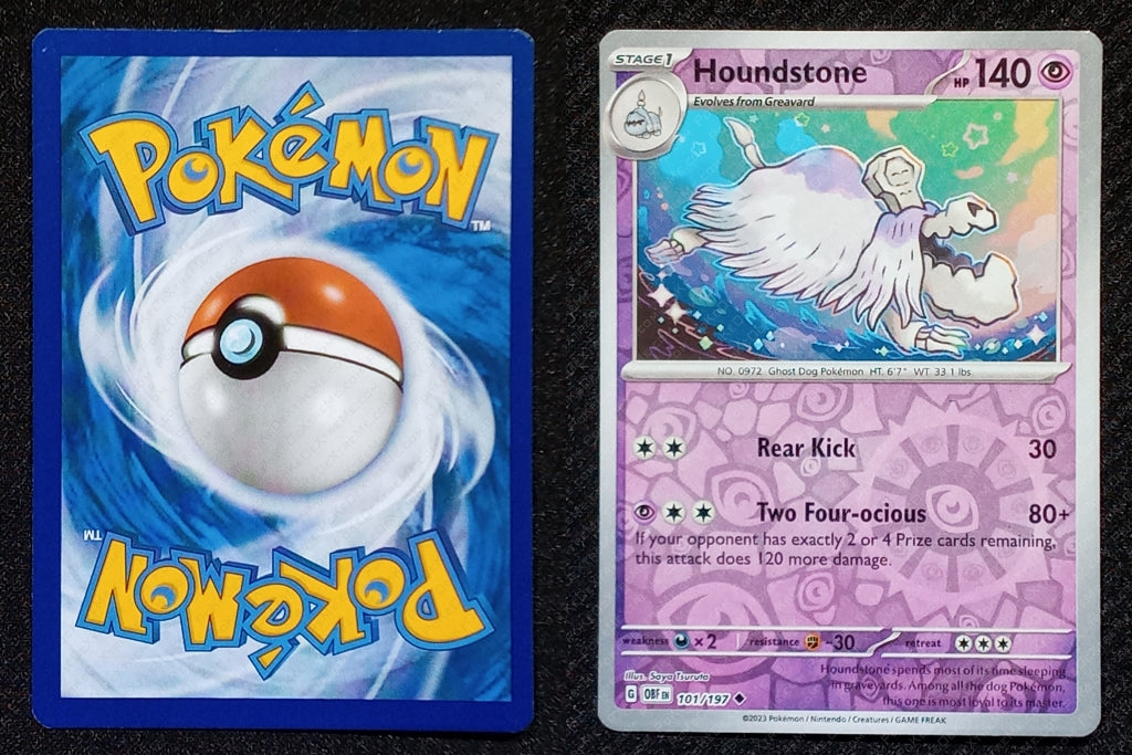 101/197 Houndstone {Reverse Holo}