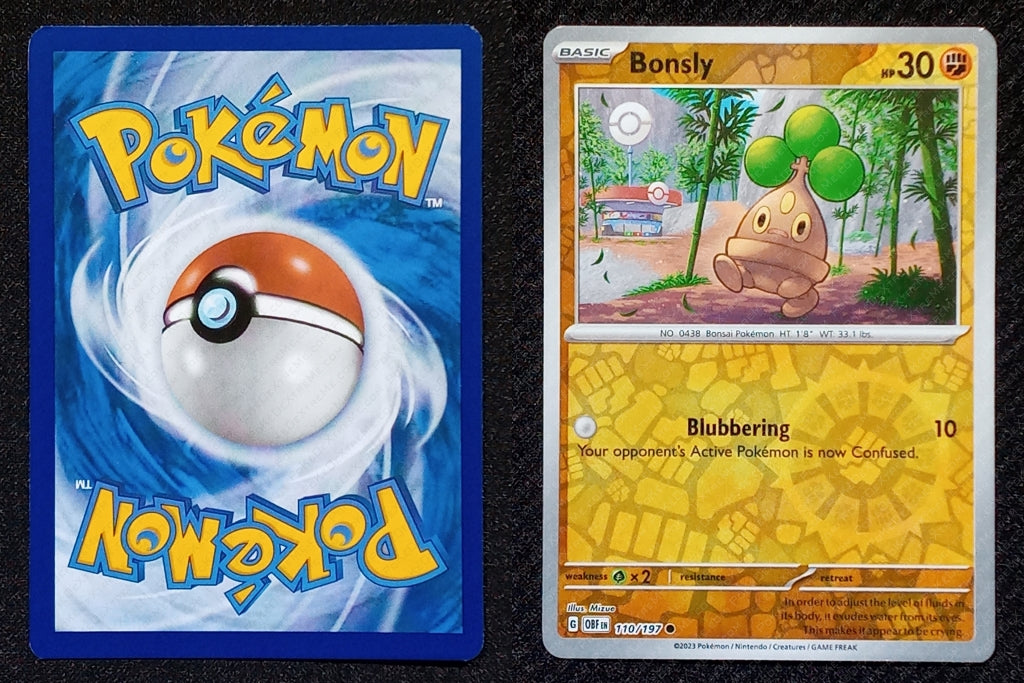 110/197 Bonsly {Reverse Holo}