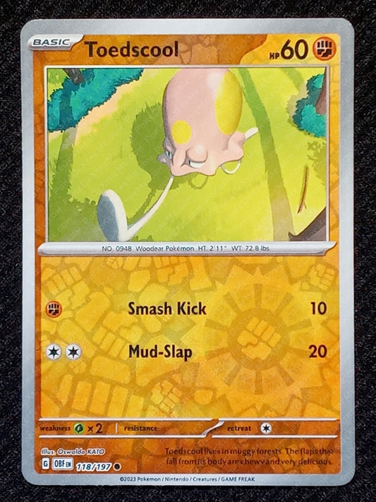 118/197 Toedscool {Reverse Holo}