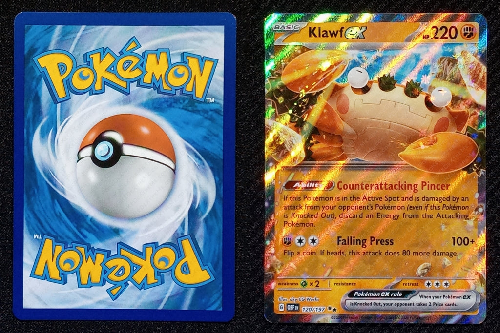120/197 Klawf EX {Full Art Holo}