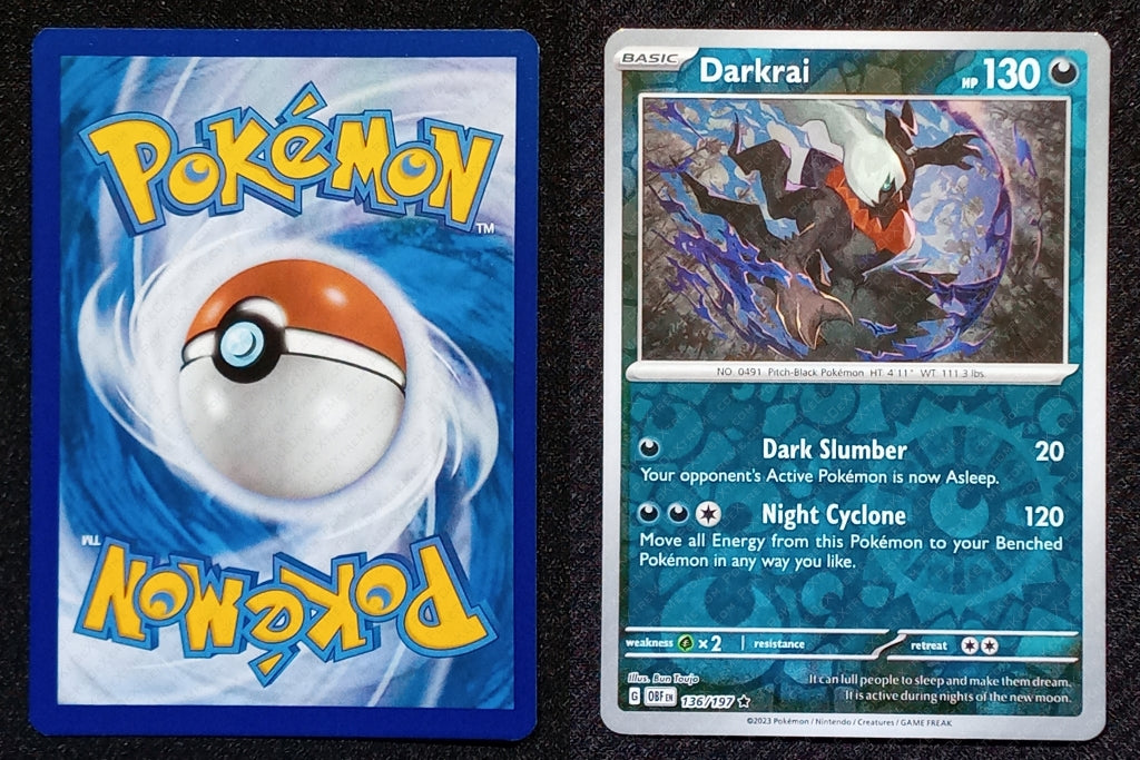 136/197 Darkrai {Reverse Holo}