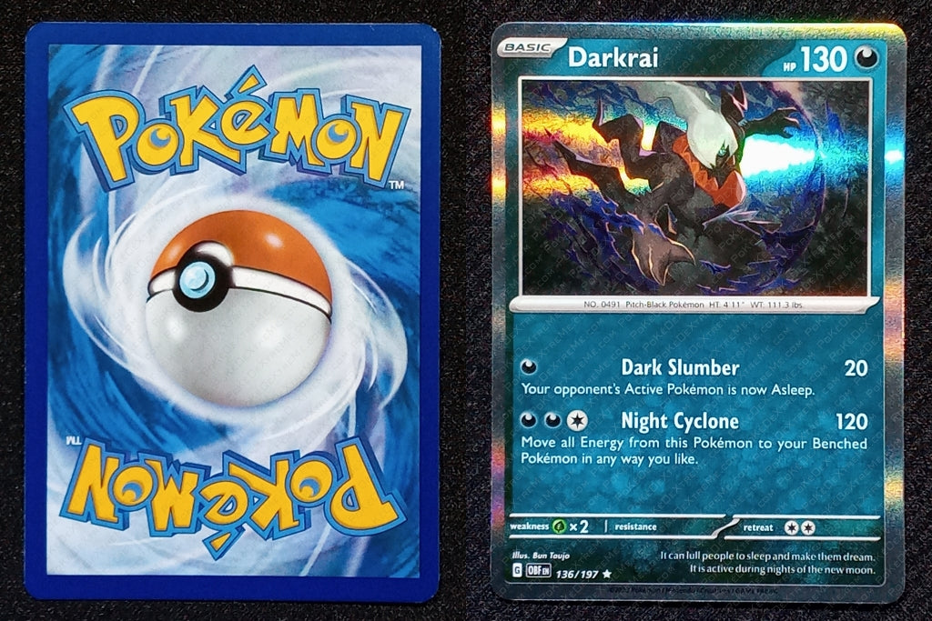 136/197 Darkrai {Window Holo}