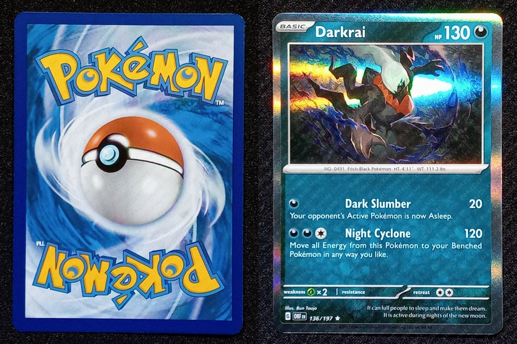 136/197 Darkrai {Window Holo}