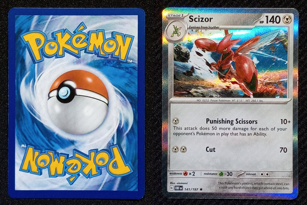 141/197 Scizor {Window Holo}