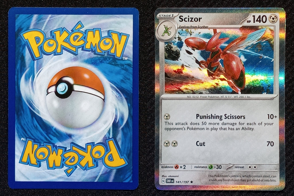 141/197 Scizor {Window Holo}