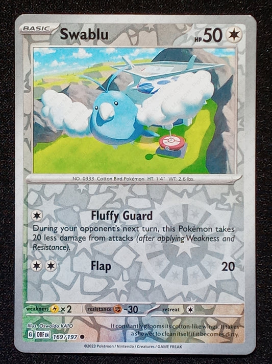 169/197 Swablu {Reverse Holo}
