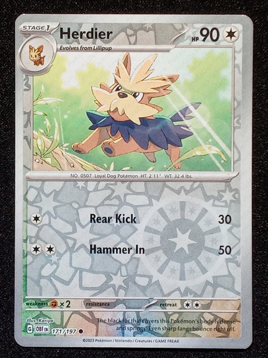 171/197 Herdier {Reverse Holo}