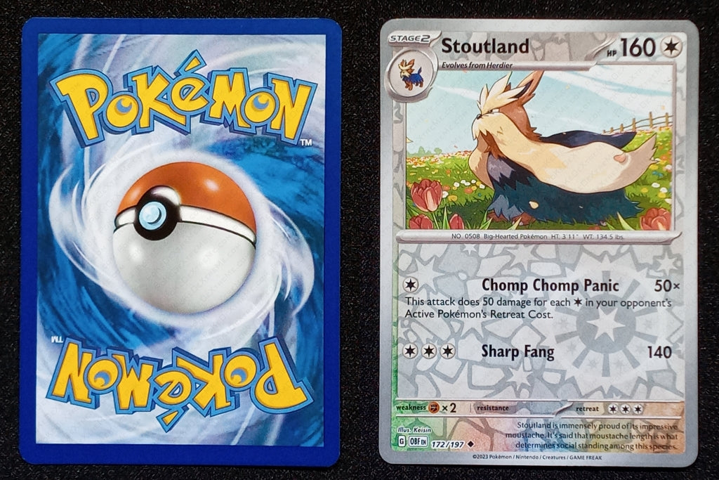 172/197 Stoutland {Reverse Holo}