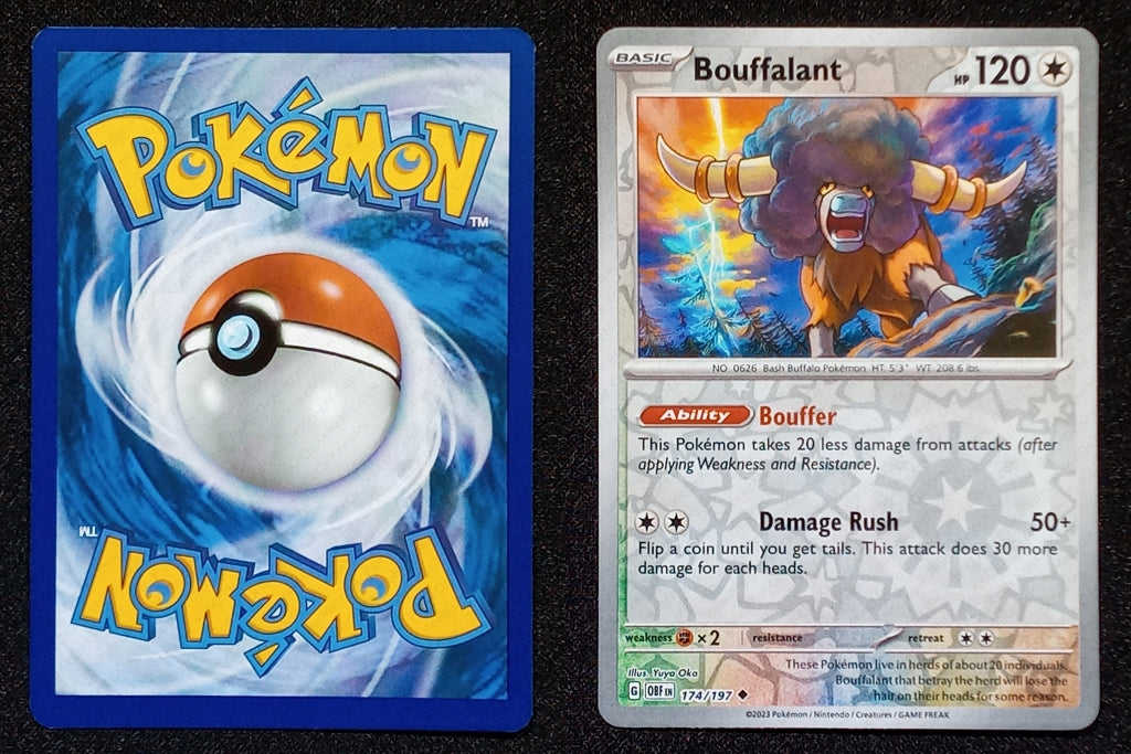 174/197 Bouffalant {Reverse Holo}