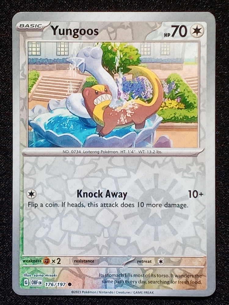 176/197 Yungoos {Reverse Holo}