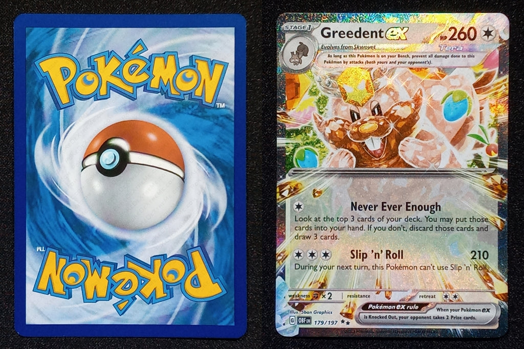 179/197 Greedent EX {Full Art Holo}