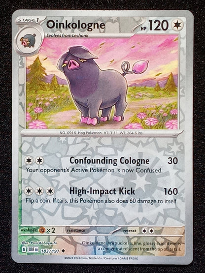 183/197 Oinkologne {Reverse Holo}