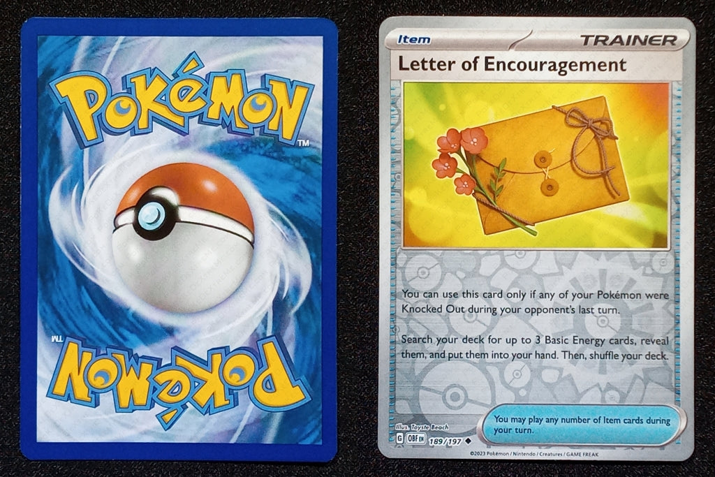 189/197 Letter of Encouragement {Reverse Holo}