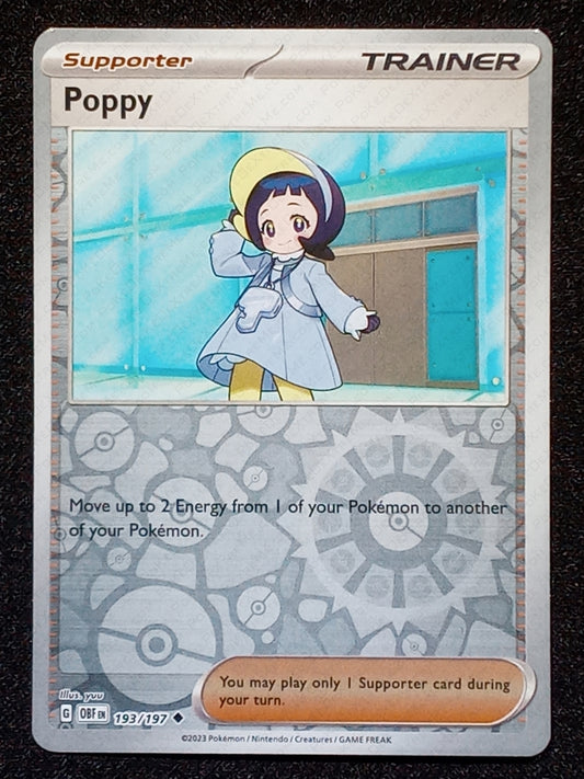 193/197 Poppy {Reverse Holo}