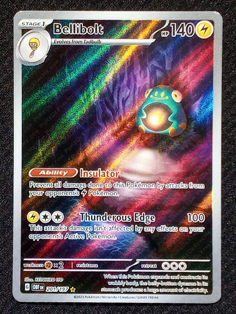 201/197 Bellibolt {Full Art Holo}