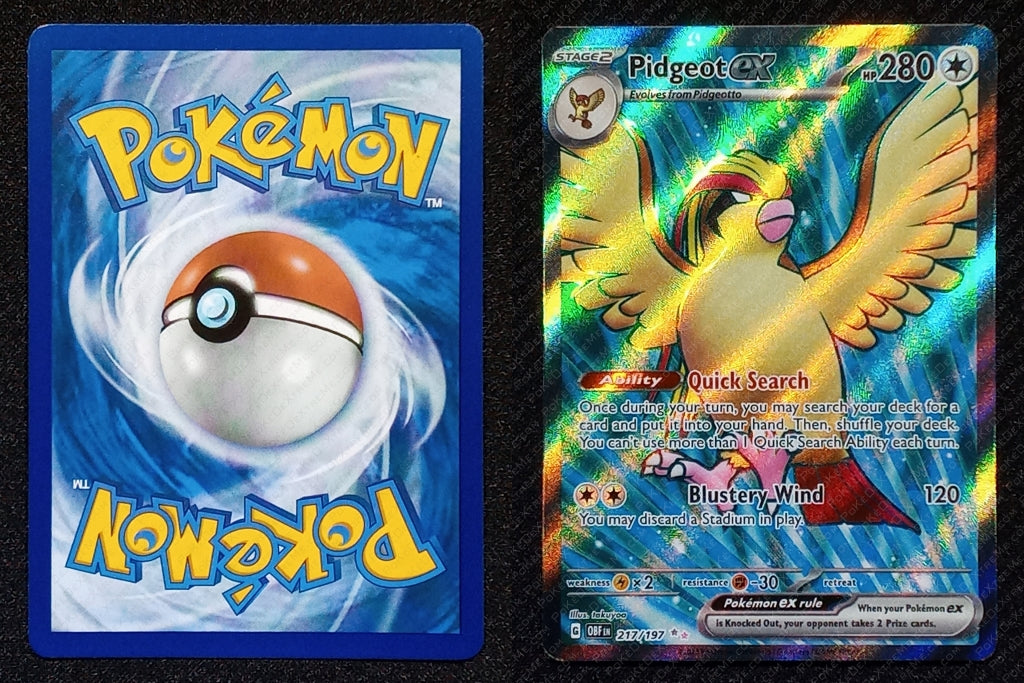 217/197 Pidgeot EX {Full Art Holo}