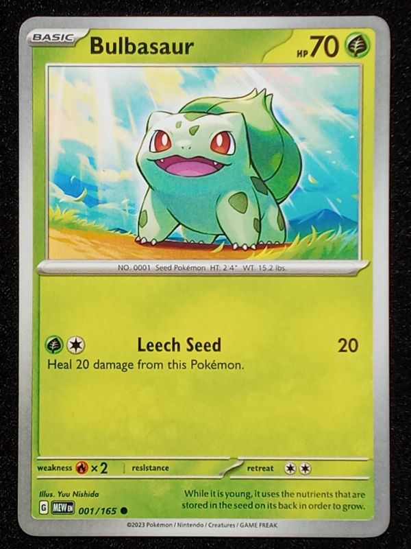 001/165 Bulbasaur