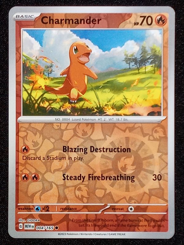 004/165 Charmander {Reverse Holo}
