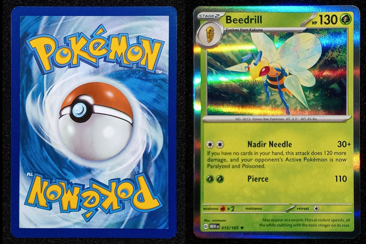 015/165 Beedrill {Regular Holo}