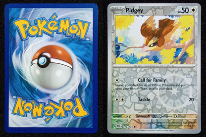 016/165 Pidgey {Reverse Holo}