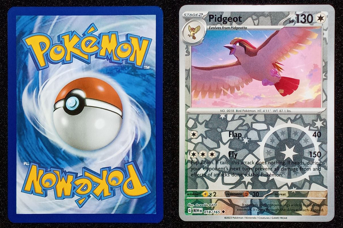 018/165 Pidgeot {Reverse Holo}
