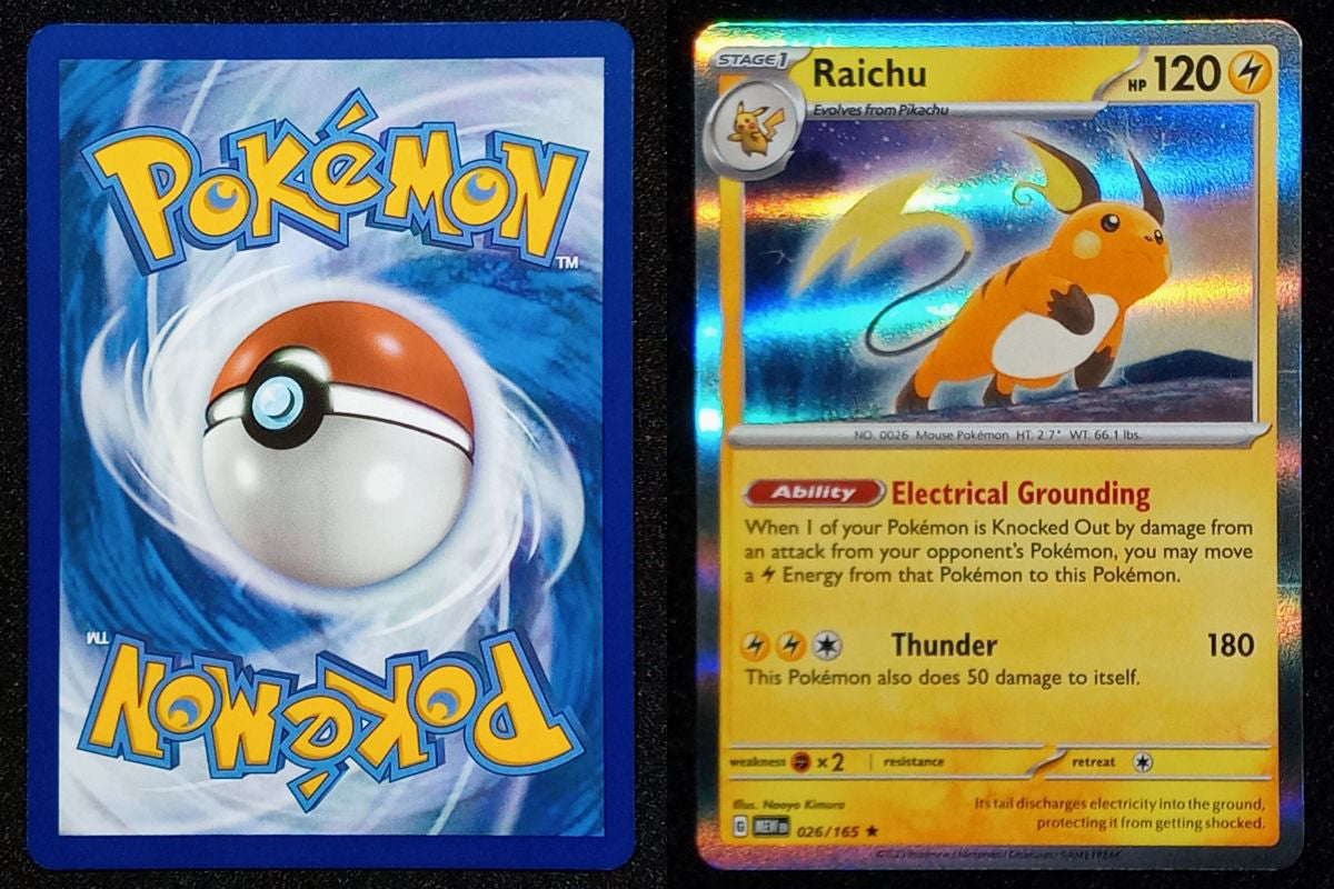 026/165 Raichu {Regular Holo}