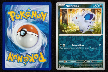 029/165 Nidoran♀ {Reverse Holo}
