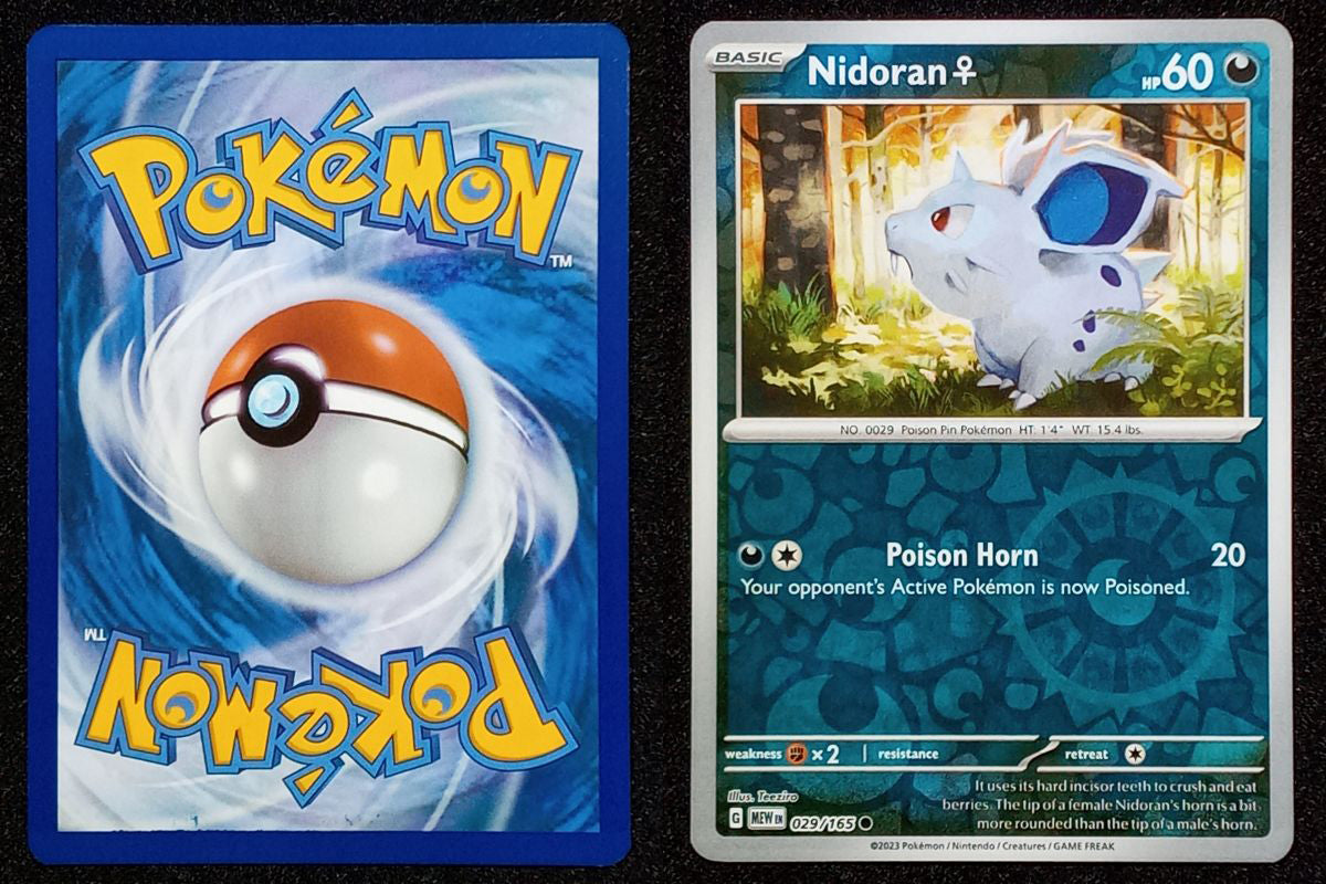 029/165 Nidoran♀ {Reverse Holo}